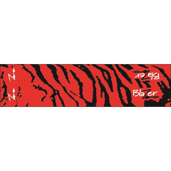 Bohning Blazer Arrow Wraps Red Tiger 4 in. 13 pk.