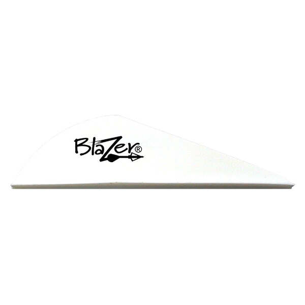Bohning Blazer Vanes White 100 pk.