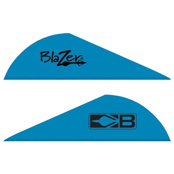Bohning Blazer Vanes Satin Blue 36 pk.
