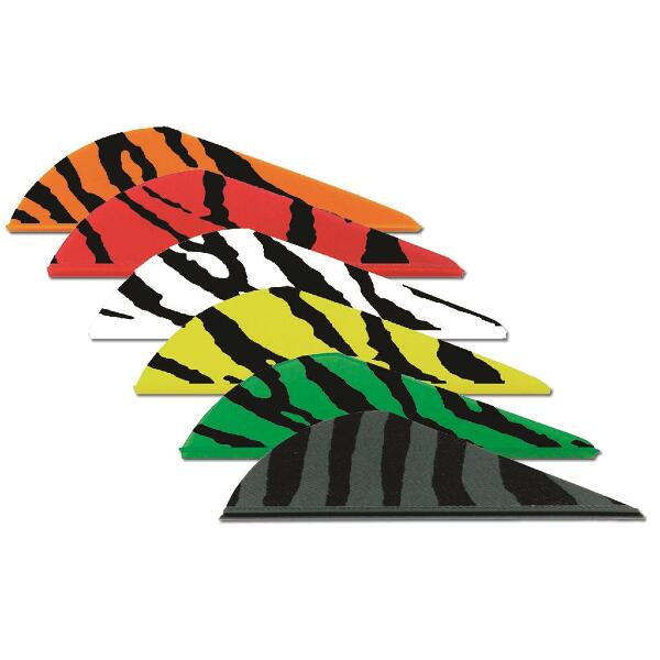 Bohning Blazer Vanes Orange Tiger 100 pk.