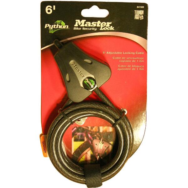 Covert Python 6 ft. Security Cable 3/16 in.