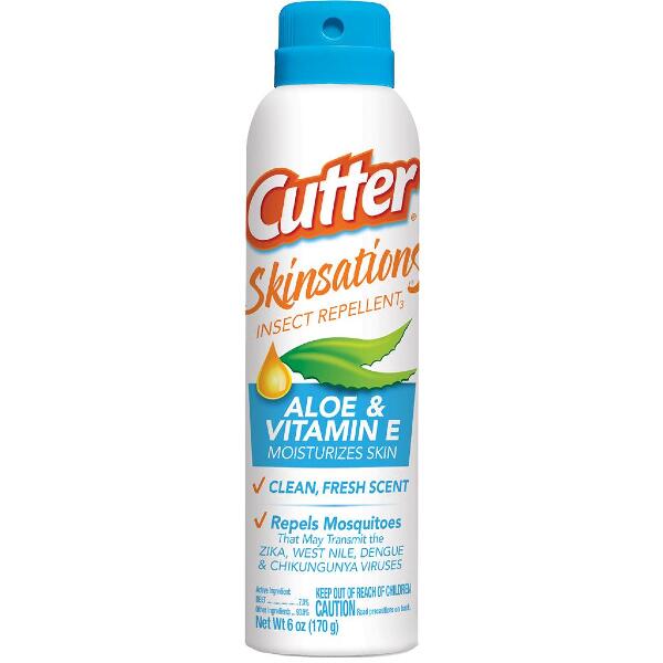 Cutter Skinsations Insect Repellent 7% DEET 6 oz. 2 pk.