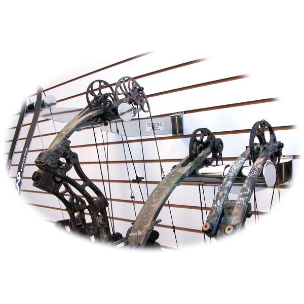 CW Erickson Slat Bow Display 2 Bow Bracket 5 pk.