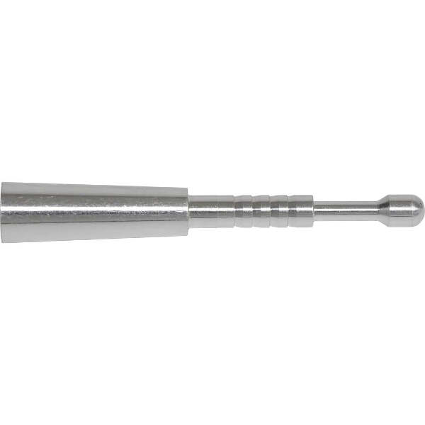 Easton 4mm Aluminum Half Out Aluminum Deep 6 to 8-32 12 pk.