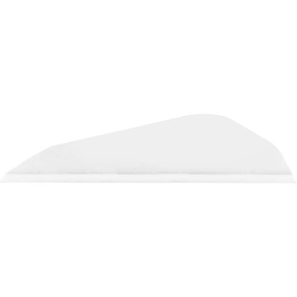 Easton Boattail Bully Vanes 2 in. White 100 pk.