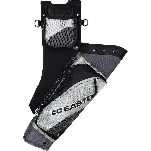 Easton Deluxe Takedown Hip Quiver w/Belt Gray LH
