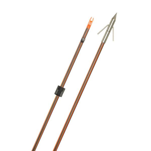 Fin Finder Hydro Carbon IL Bowfishing Arrow w/Big Head Pro Point