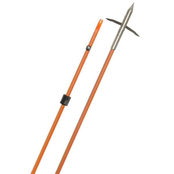 Fin Finder Raider Pro Bowfishing Arrow Orange w/The Kraken Point