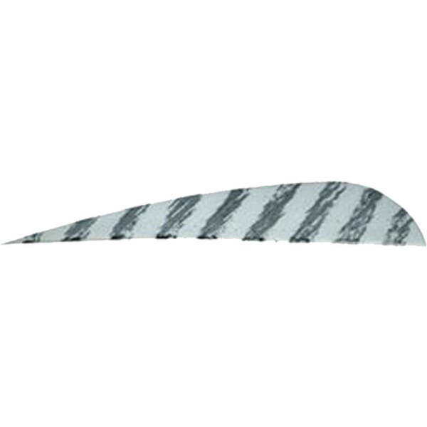 Gateway Barred Feathers White 4 in. RW 50 pk.
