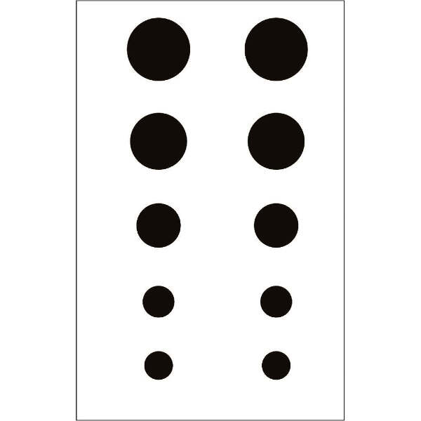 Gunstar Colossal Dots Set Black