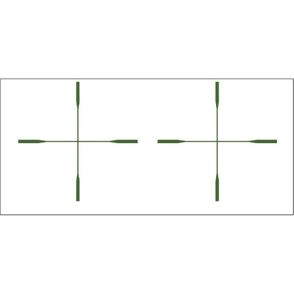 Gunstar Rifle Crosshair Green