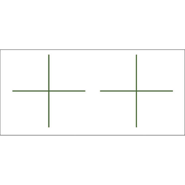 Gunstar Standard Crosshair Green