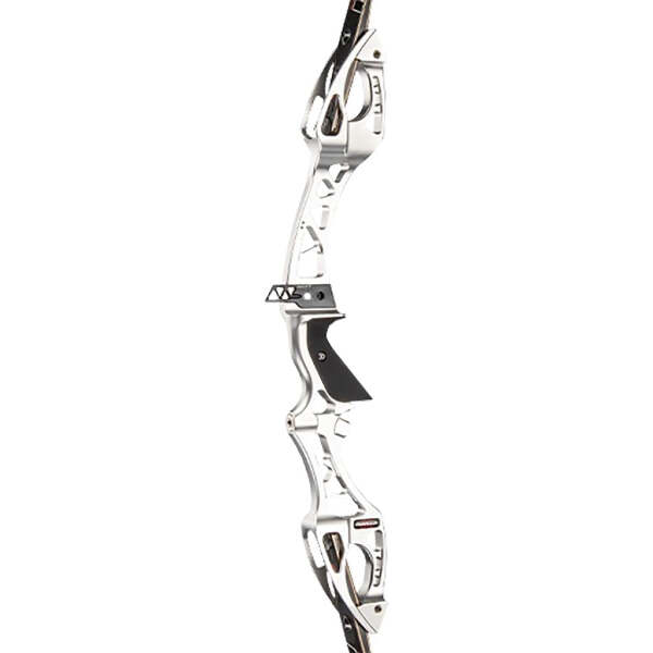 Hoyt Formula X Recurve Riser Matte Silver 25 in. RH