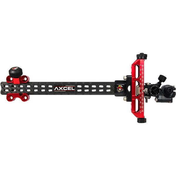 Axcel Achieve Compound XL Sight Red/ Black 9 in. RH