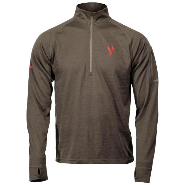 Badlands Ovis 1/4 Zip Crew Stone Large