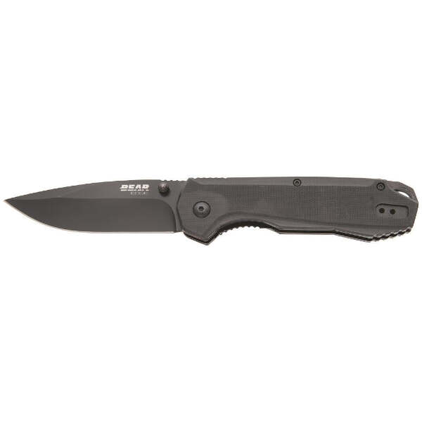Bear and Son G10 Sideliner Assisted Black 4 1/2 in.