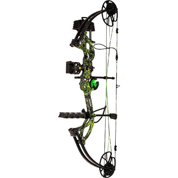 Bear Archery Cruzer G2 RTH Bow Package Moonshine Toxic 5-70 lbs. RH