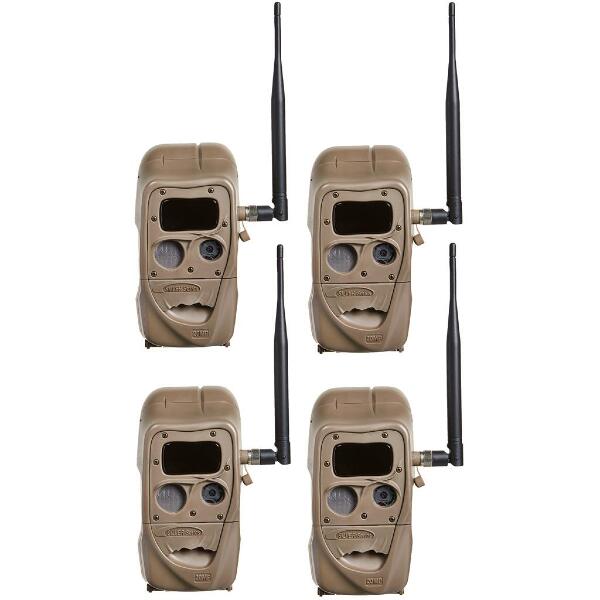 Cuddeback CuddeLink Black Flash Camera 4 pk.