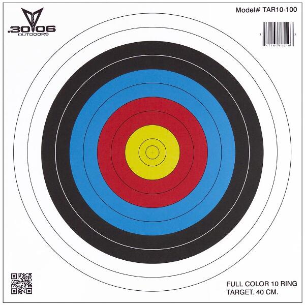 30-06 Paper Targets 10 Ring 100 pk.