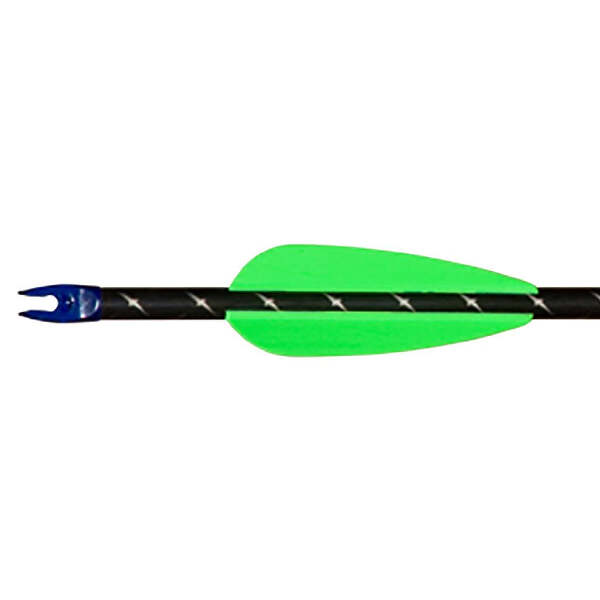AAE Elite Plastifletch Vanes Neon Green 2.375 in. 100 pk.