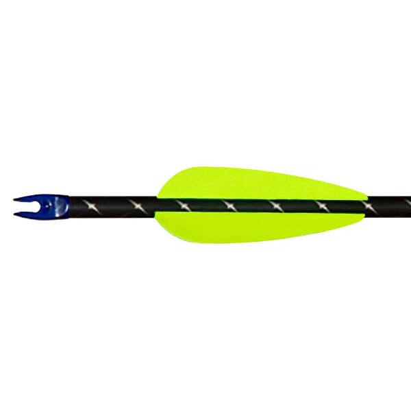 AAE Elite Plastifletch Vanes Yellow 2.375 in. 100 pk.