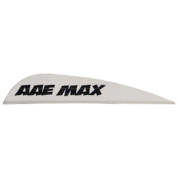 AAE Max Stealth Vanes White 2.7 in. 100 pk.