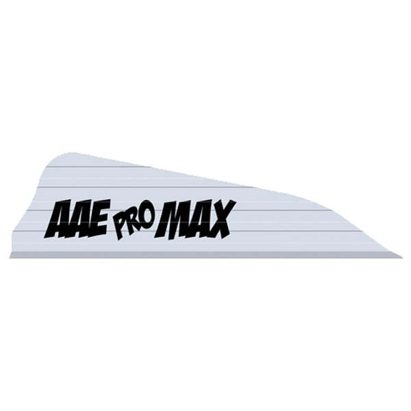 AAE Pro Max Vanes White 1.7 in. 100 pk.