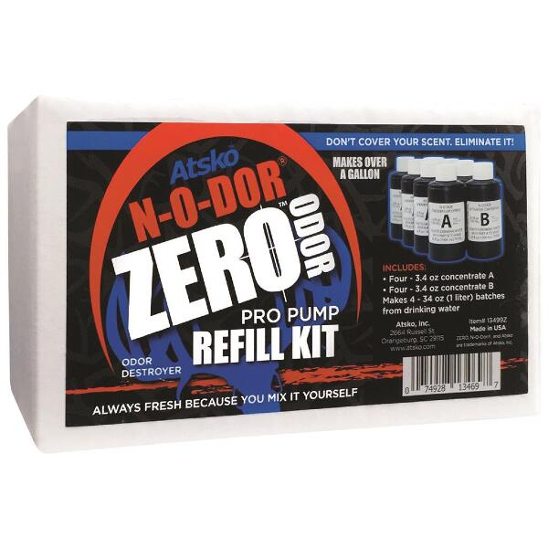 Atsko Zero N-O-Dor Oxidizer Pro Pump Refill Kit