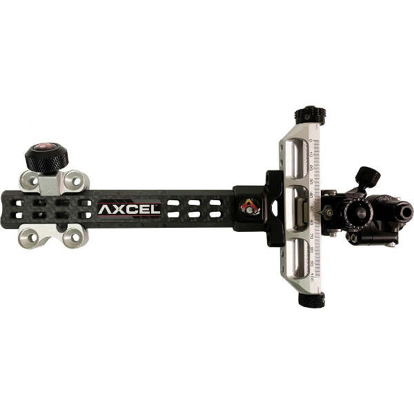 Axcel Achieve Compound X Sight Silver/ Black 6 in. RH