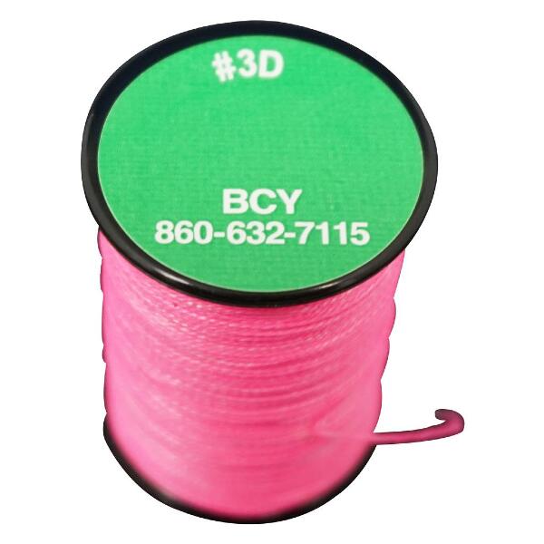 BCY 3D End Serving Neon Pink 120 yds.