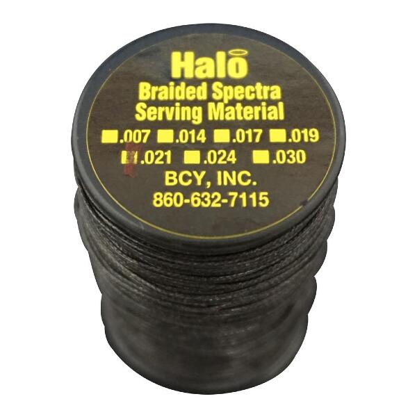 BCY Halo Serving Black .021 75 yds.