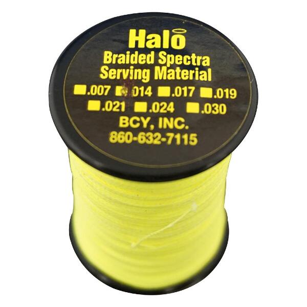 BCY Halo Serving Neon Yellow .014 120 yds.