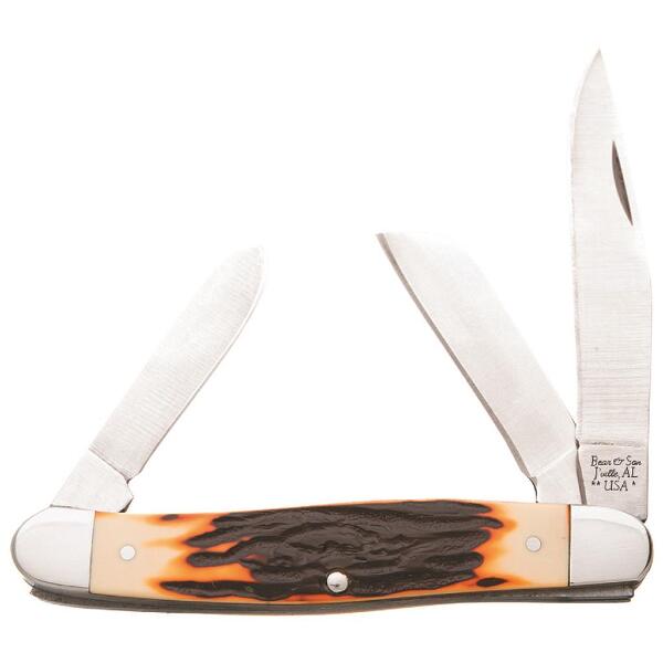 Bear and Son Large Stockman Stag Delrin 4 in.