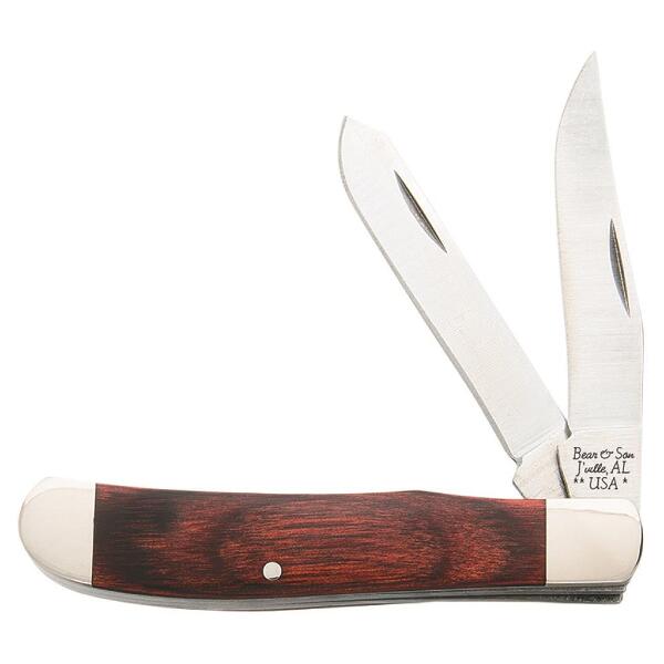 Bear and Son Mini Trapper Rosewood 3 1/2 in.