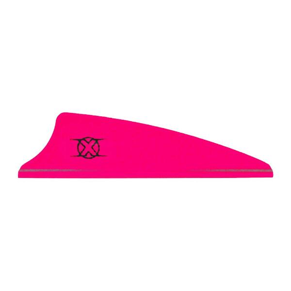 Bohning Shield Cut X Vanes Hot Pink 1.75 in. 100 pk.