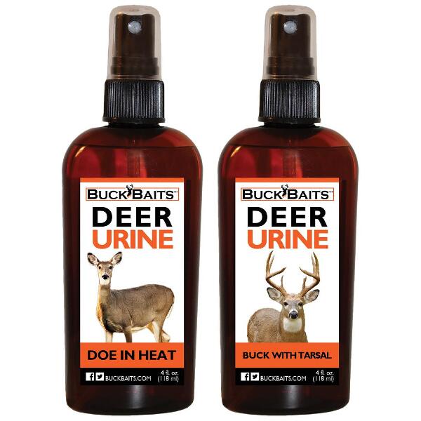 Buck Baits Combo Doe in Heat - Buck with Tarsal 4 oz. ea.
