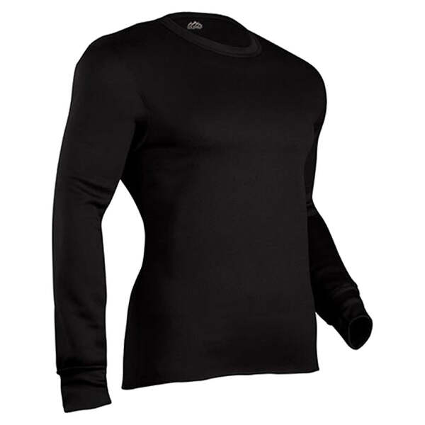 ColdPruf Expedition Crew Black Large
