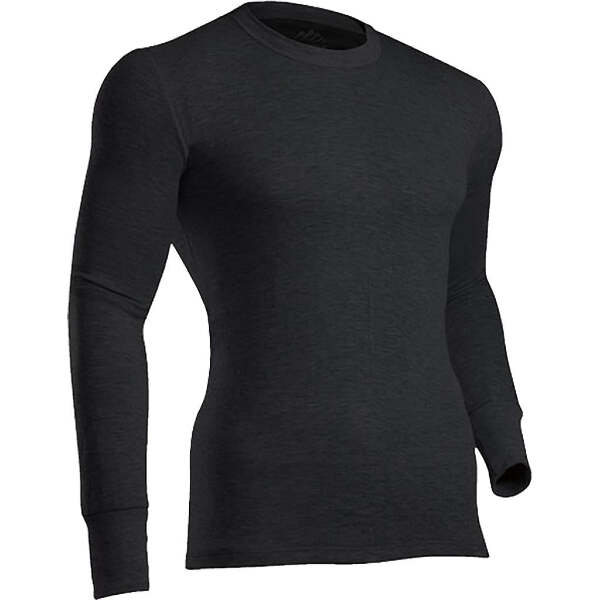 ColdPruf Platinum II Crew Black Large
