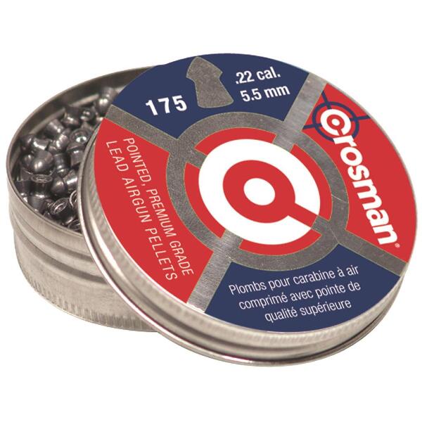 Crosman Pointed Pellets .22 cal. 175 pk.