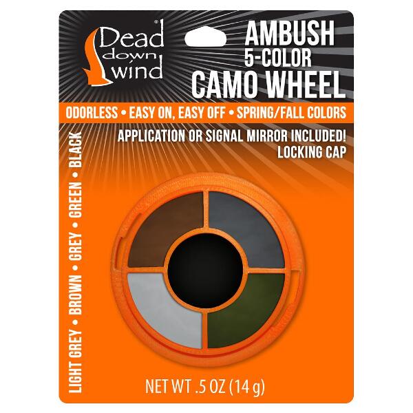 Dead Down Wind Face Paint 5 Color Wheel