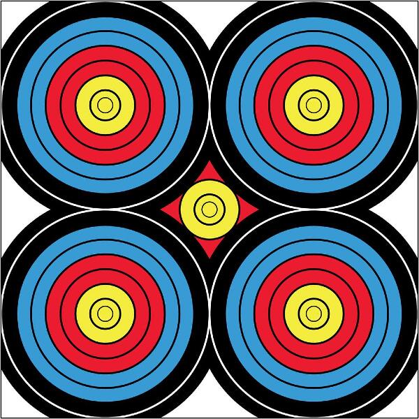 DuraMesh Archery Target Sight In 24 in. x 24 in.