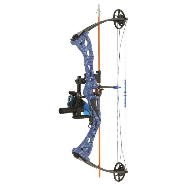 Fin Finder Poseidon Pro Bowfishing Bow Package w/Winch Pro Bowfishing Reel and Refractr BLS RH