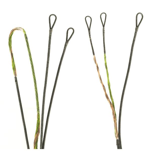 FirstString Premium String Kit Green/Brown Bowtech Assassin
