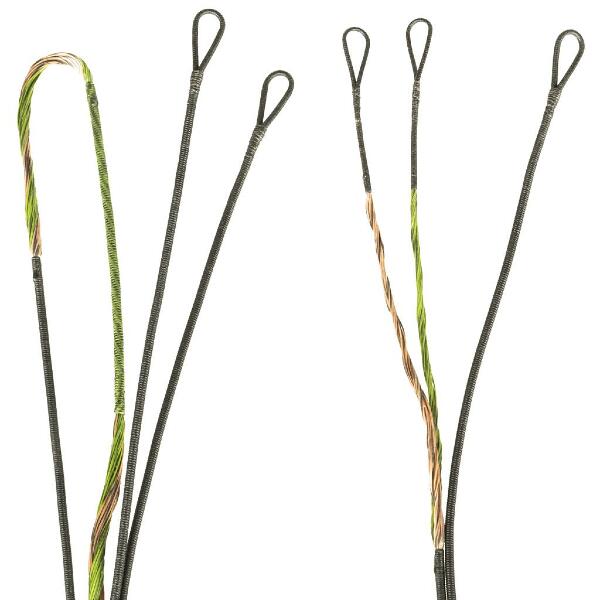 FirstString Premium String Kit Green/Brown Hoyt Faktor 30 No. 3 Cam
