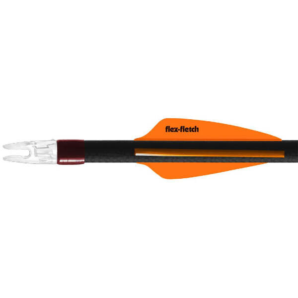 Flex Fletch FFP FLEX Vanes Neon Orange 1.87 in. 39 pk.