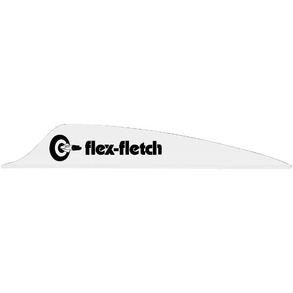 Flex Fletch FFP Shield Cut FLEX2 Vanes White 1.87 in. 39 pk.