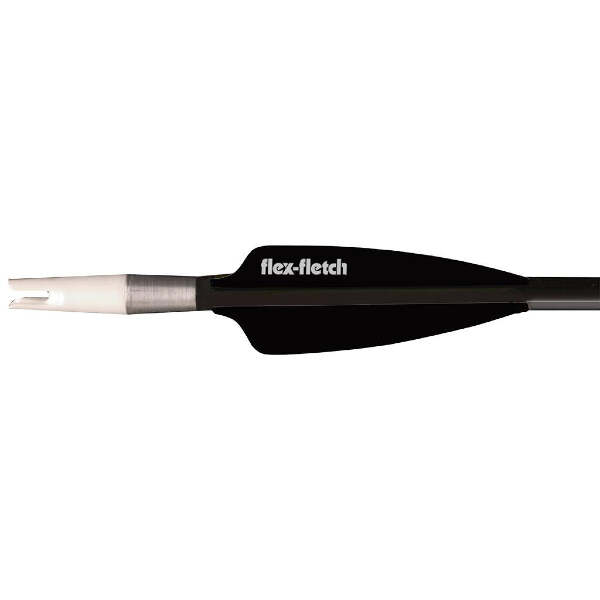 Flex Fletch FFP Shield Cut Vanes Black 2.25 in. 39 pk.