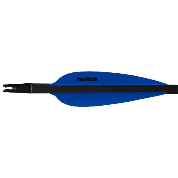 Flex Fletch FFP Shield Cut Vanes Blue 3.6 in. 39 pk.