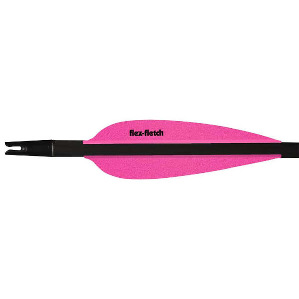 Flex Fletch FFP Shield Cut Vanes Pearl Pink 3.6 in. 39 pk.