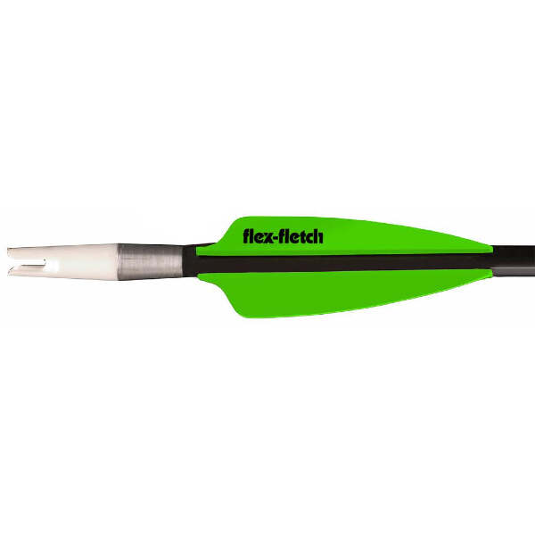 Flex Fletch FFP Shield Cut Vanes Cosmic Green 2.25 in. 39 pk.